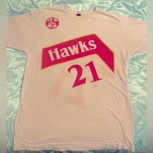Atlanta Hawks “Dominique Wilkins” Rare Vintage T-Shirt!!